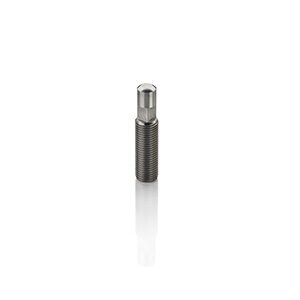 13mm Diameter / M10x0.50 x 32mm lg Ball Mounting Screws Flat End