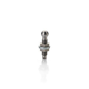 13mm Diameter / M10x.75 x 54mm lg Ball Mounting Screws Round End