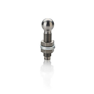 25mm Diameter / M16 x 0.75 x 83mm lg Ball Mounting Screws Round End