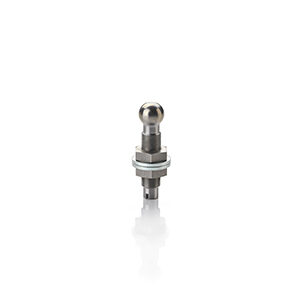 13mm Diameter / M10x.50 x 54mm lg Ball Mounting Screws Round End