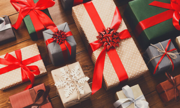 An Assortment of Wrapped Gifts